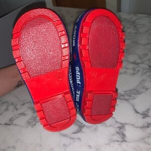 Kids Red and Blue Shoes